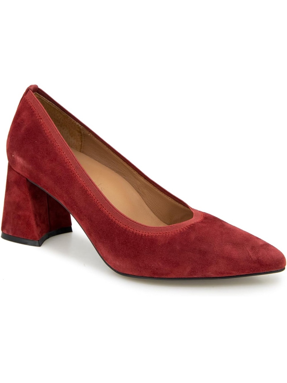 Kenneth Cole Suede Block Heel Pump - Women